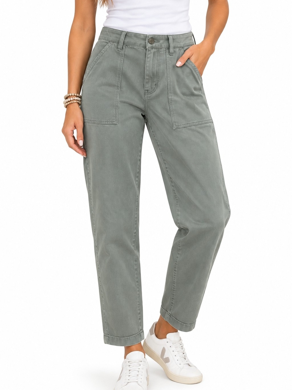 J. Jill Multi Length Jeans Sage Sz 14